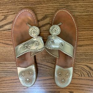Platinum Jack Rogers Sandals